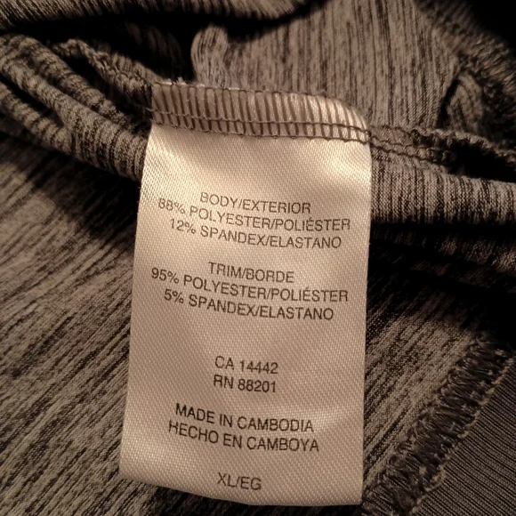 Mondetta Performance Luxury Hooded Pullover Womens Size XL Purple Grey - Picture 8 of 8